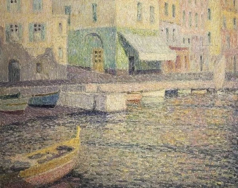 Henri Le Sidaner - 214, Porto a Villefranche Sur Mer
